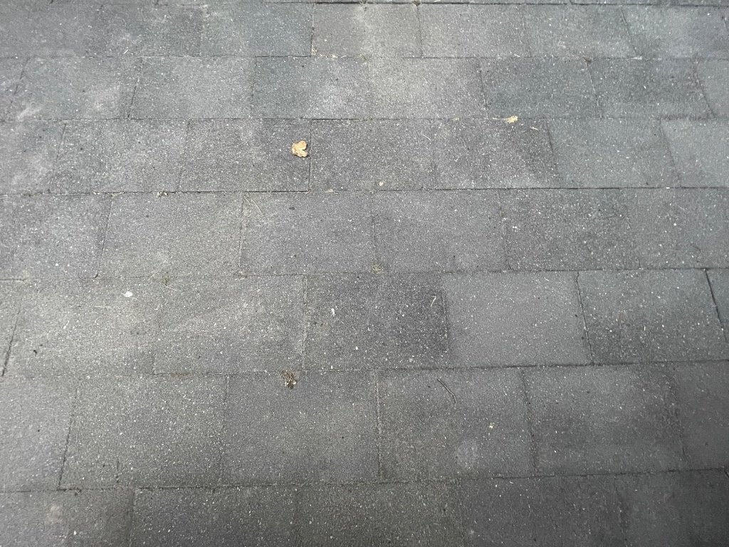 GRATIS: Terrastegels +/- 8m2 Antraciet/grijs, Tuin en Terras, Tegels en Klinkers, Ophalen, Gebruikt, 5 tot 10 m², Beton