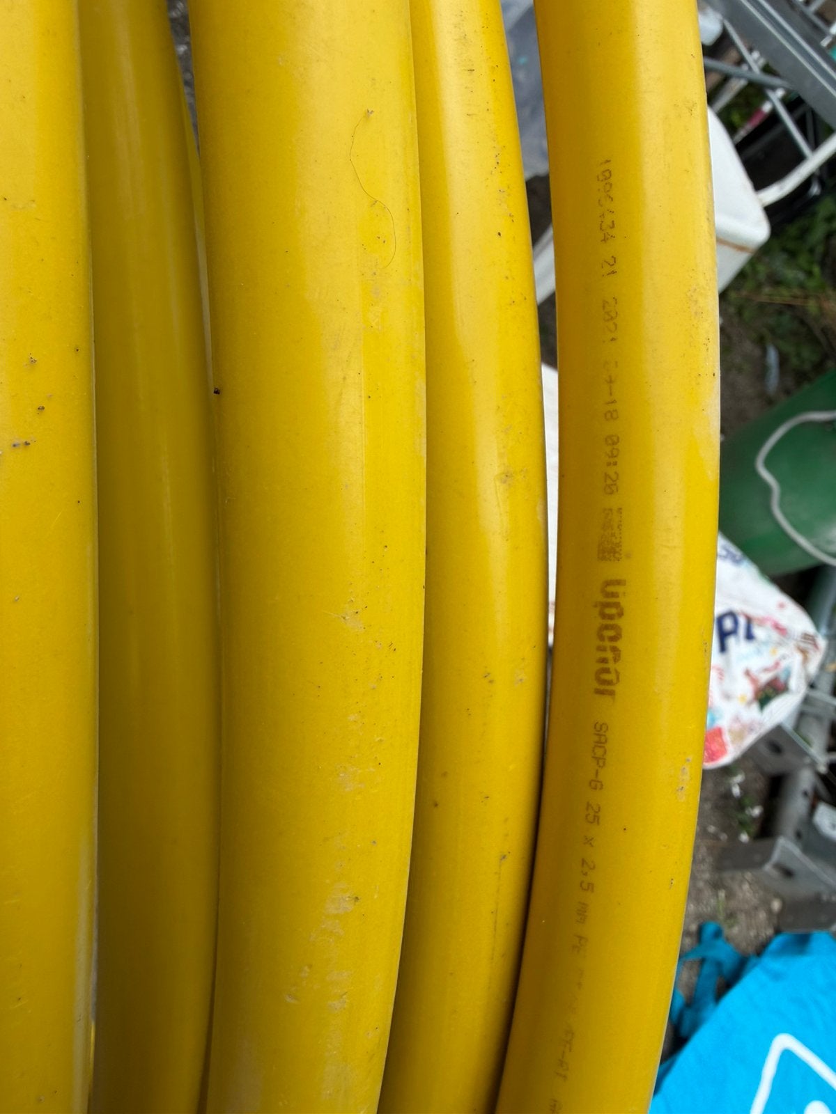 Uponor gas met mantel, Ophalen, Overige materialen, 6 meter of meer, Overige typen
