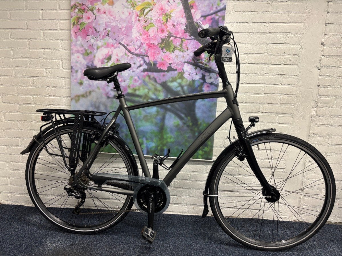 Gazelle Chamonix T30 Dames Smoke Grey 61cm, Ophalen, Gebruikt, -, -