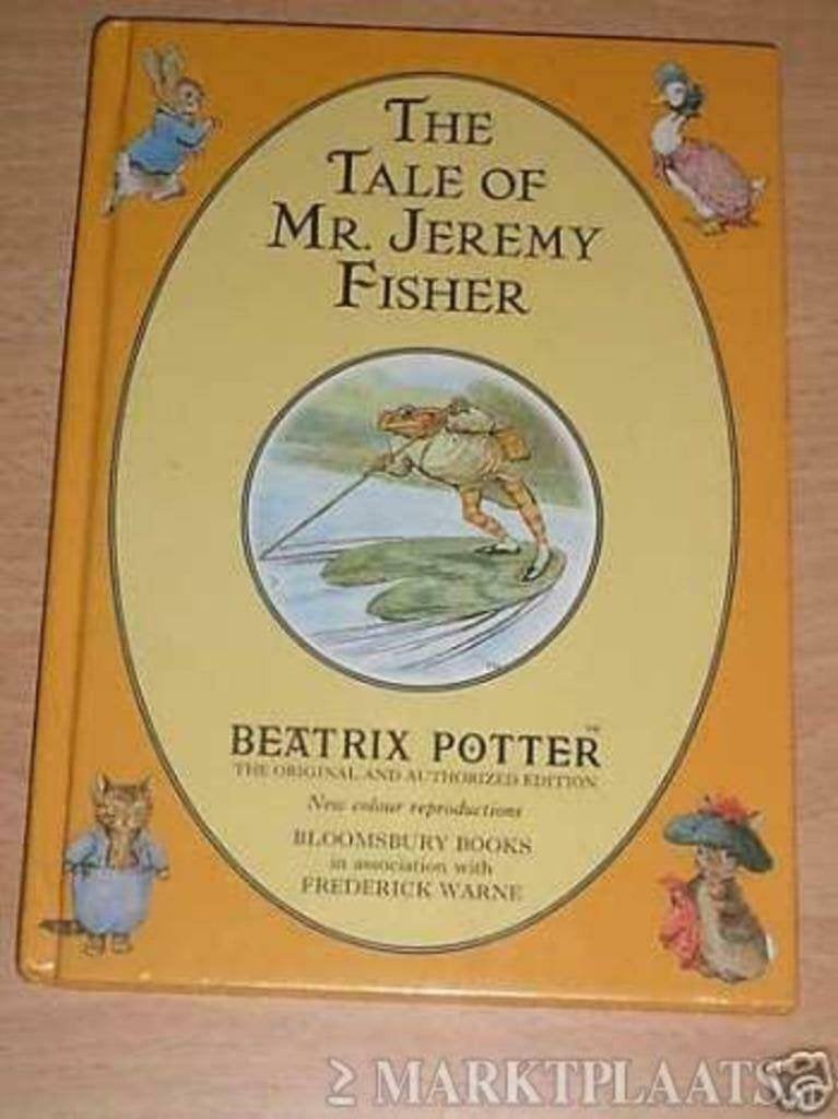 Beatrix Potter-The Tale of Mr. Jeremy Fisher Gebonden/1993, Ophalen of Verzenden, Zo goed als nieuw, Beatrix Potter, Fictie algemeen