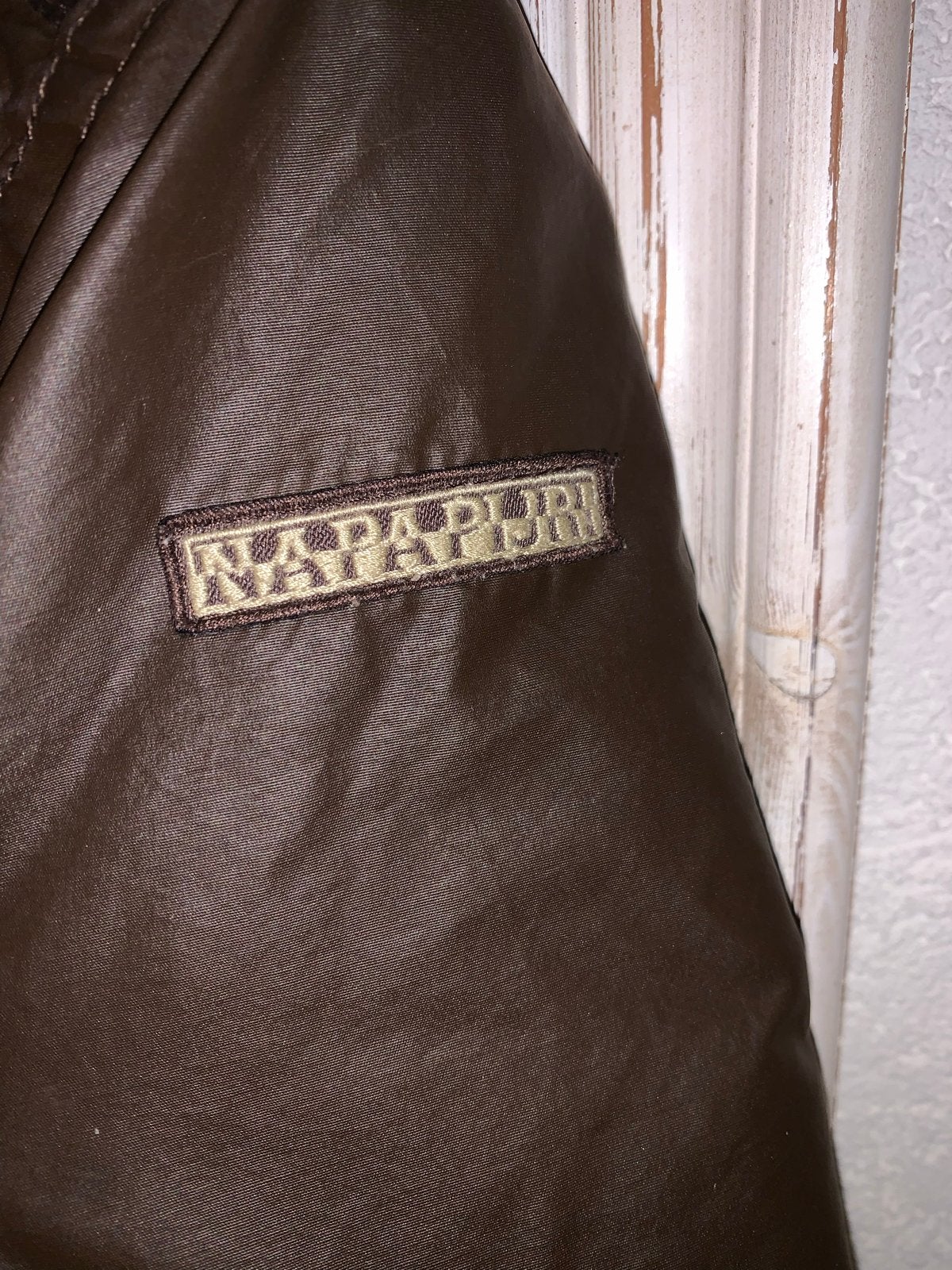 Napapijri Winterjas met Bontkraag - Maat XXL, Ophalen of Verzenden, Zo goed als nieuw, Overige maten, Bruin
