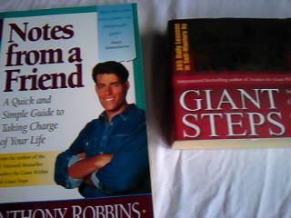 2 boeken Anthony Robbins, z.g.a.n., Ophalen of Verzenden, Zo goed als nieuw, Tony robbins