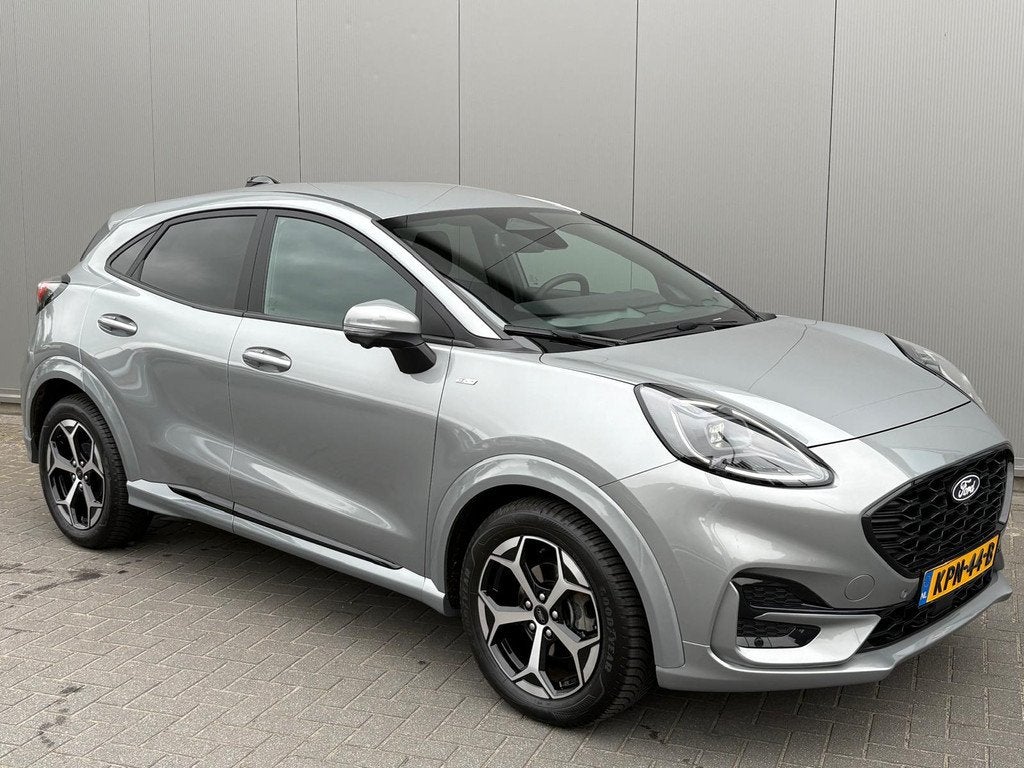 Ford Puma 155PK EcoB. Hybrid ST-line 360-camera/Stoel-stuurv, Auto's, Ford, 12 maanden, Stof, Euro 6, Bedrijf
