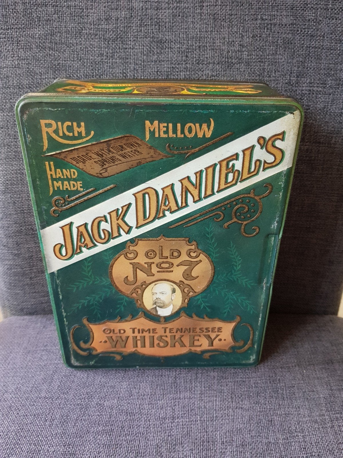 Oud blik Jack Daniel's, Verzenden, Gebruikt, Overige