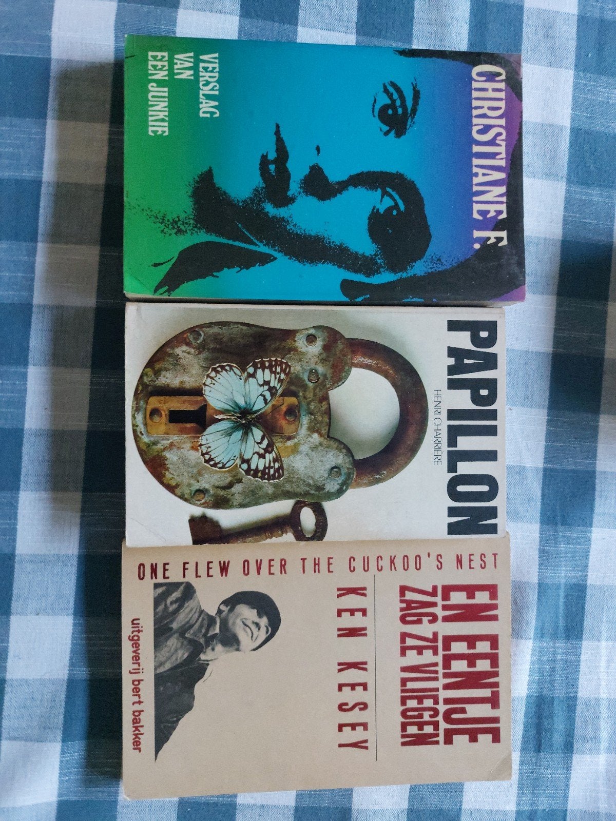 Boek One Flew Over , Christiane F.,Papillon.., Ophalen of Verzenden, Gelezen, Ken Kesey, Christiane F., Henri Charrière