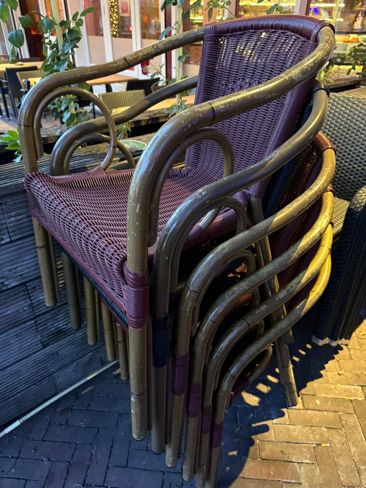 Horeca Stoelen, Ophalen, Gebruikt, Kunststof