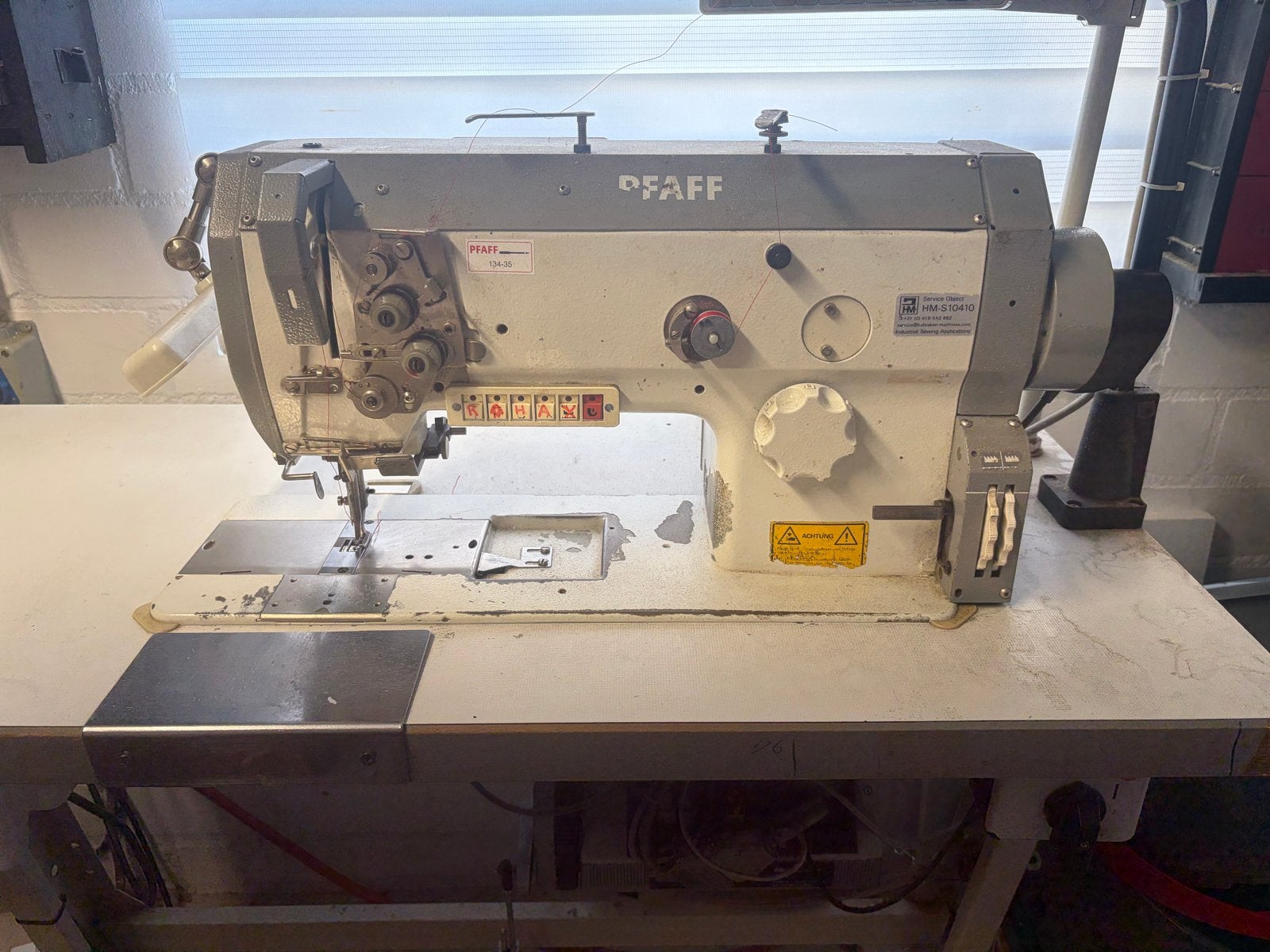 Industriële Pfaff Naaimachine, Ophalen of Verzenden, Naaimachine, Industrieel, Gebruikt