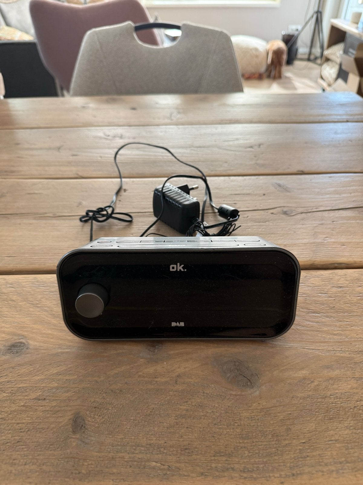 OK. OCR 170 PR DAB+ Wekker Radio met Projectie, Ophalen of Verzenden, Zo goed als nieuw, Radio