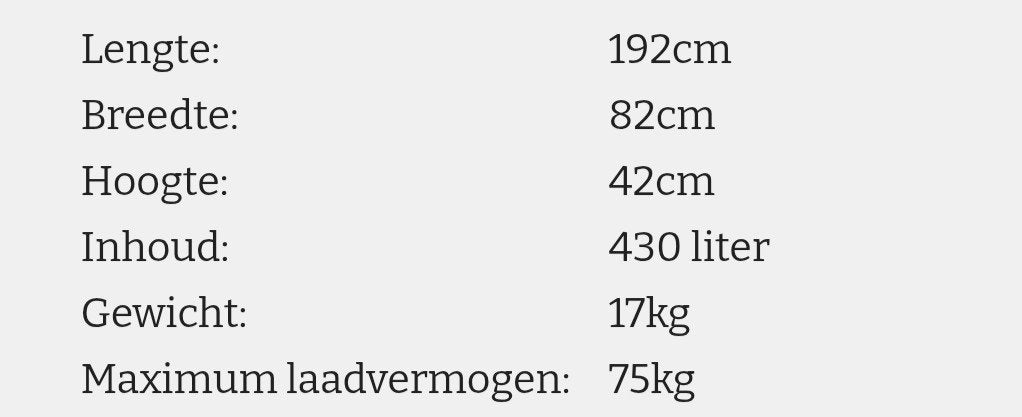 Te huur: dakkoffer Hapro Carver 6.5 MF, Ophalen