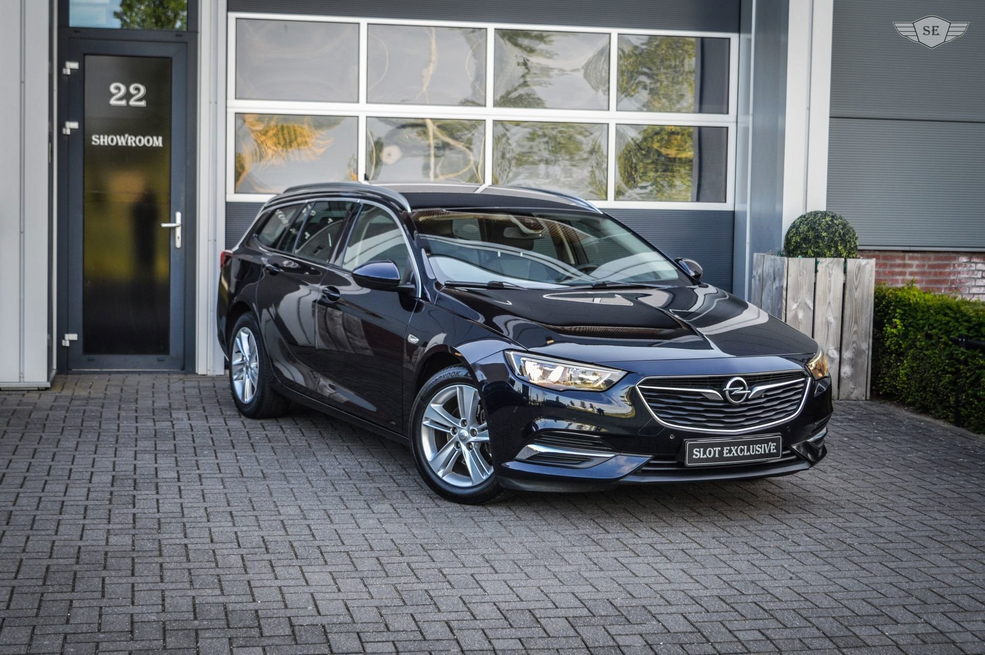 Opel Insignia Sports Tourer 1.5 Turbo Business Executive|Cli, Gebruikt, 4 cilinders, Blauw, Automatische klimaatregeling