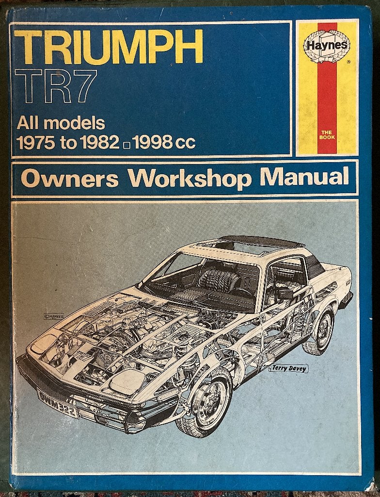 Haynes werkplaatshandboek Triumph TR7, Ophalen of Verzenden