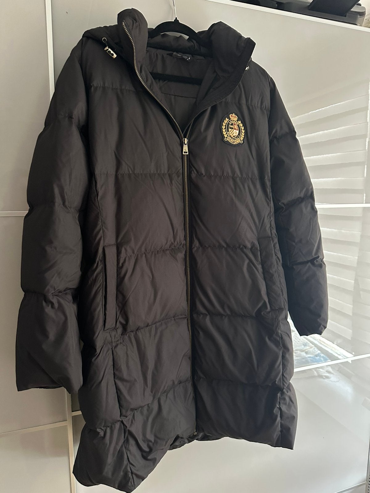 Nieuwe Ralph Lauren winterjas maat L zwart kijk de foto’s, Kleding | Dames, Ophalen of Verzenden, Nieuw, Zwart