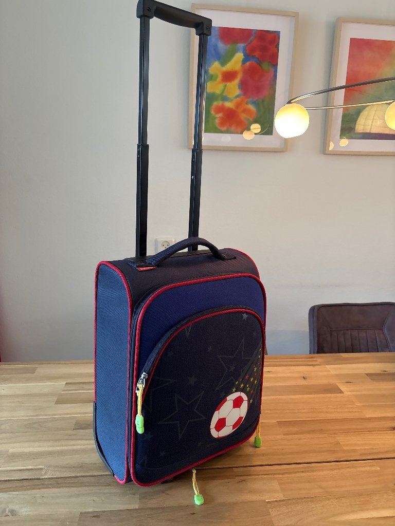 Travelite kinder reiskoffer, Wieltjes, Hard kunststof, Minder dan 50 cm, Ophalen of Verzenden