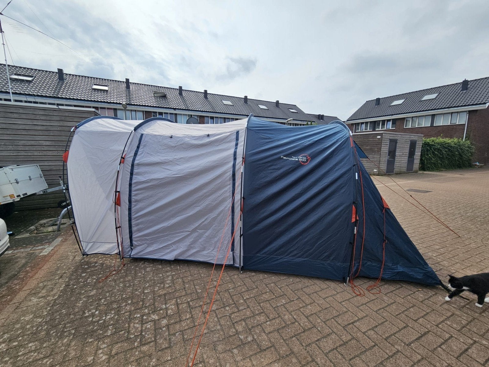 Easy Camp Palmdale 500 tunneltent - Zo goed als nieuw, Ophalen of Verzenden, Zo goed als nieuw, Tot en met 5