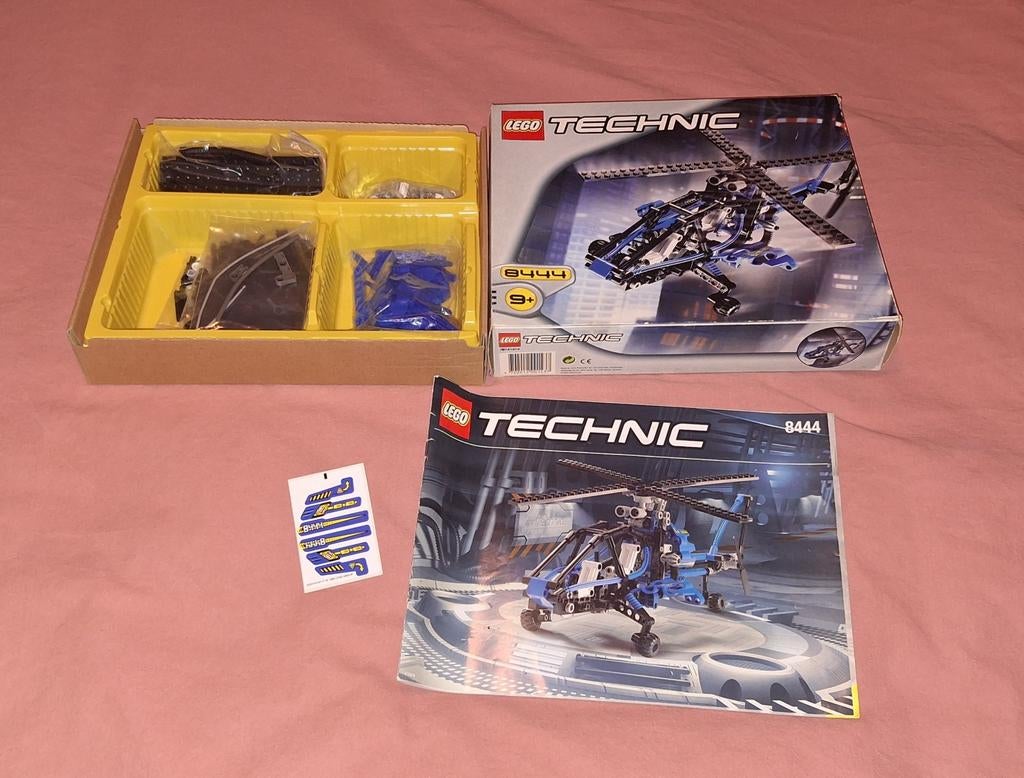 LEGO Technic 8444: Helikopter met doos en instructies, Compleet, Lego, Ophalen of Verzenden, Zo goed als nieuw