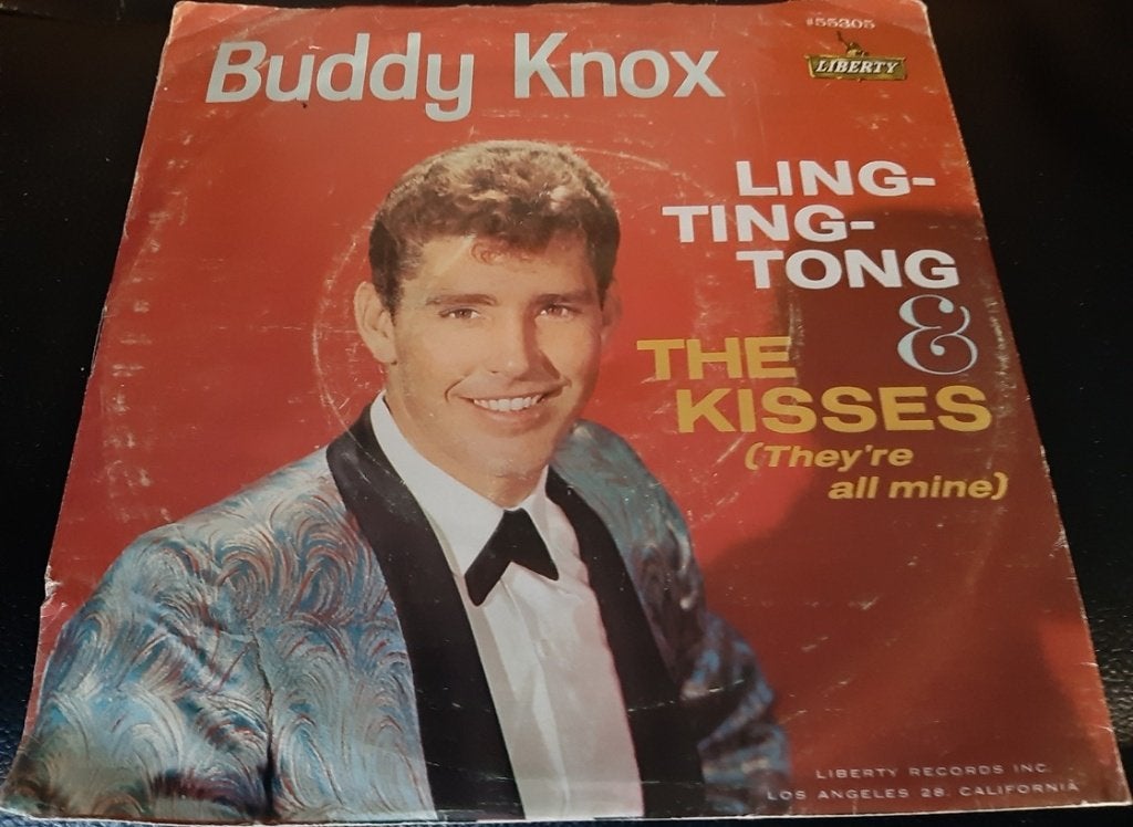Buddy Knox – Ling-Ting-Tong, Gebruikt, Verzenden, 7 inch, Beschermende buitenhoes
