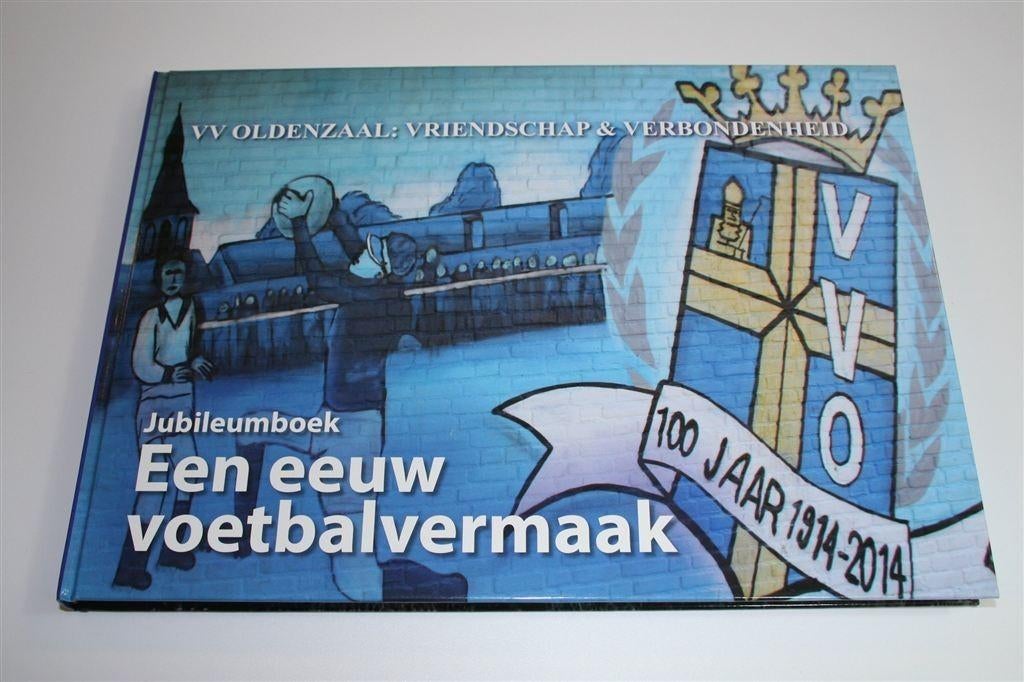 Jubileumboek VV Oldenzaal — Een Eeuw Voetbal [1914-2014], Ophalen of Verzenden, Zo goed als nieuw, Watersport en Hengelsport