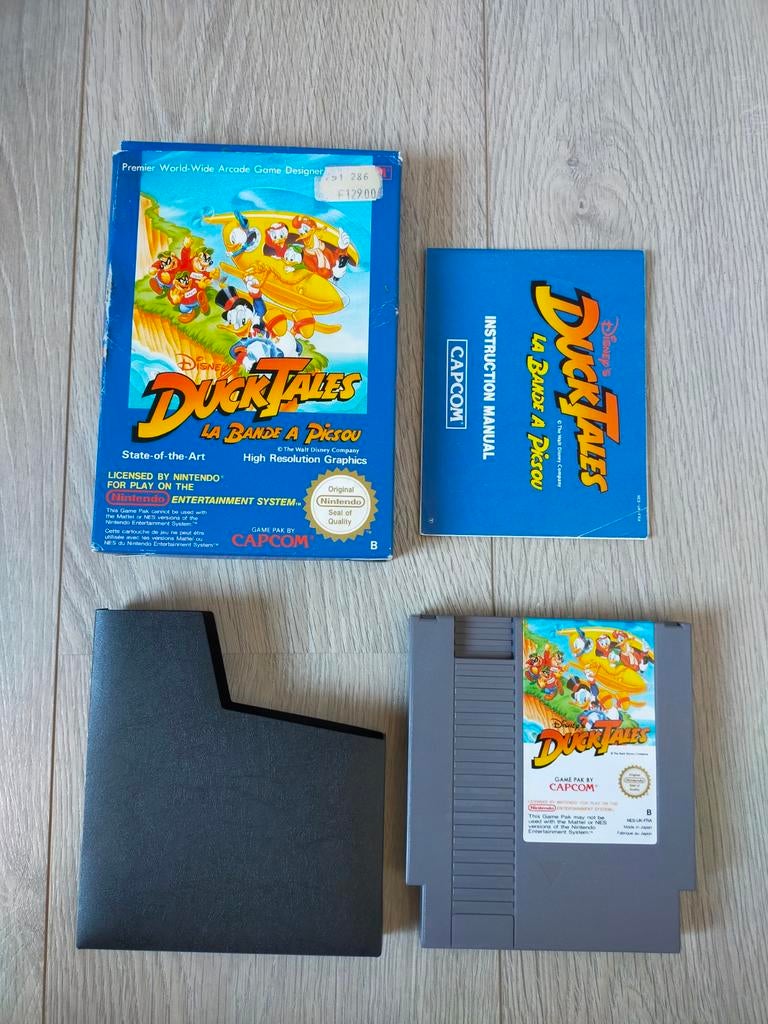 Duck Tales Nintendo NES, Spelcomputers en Games, Games | Nintendo NES, Zo goed als nieuw, Platform, 1 speler, Vanaf 3 jaar, Ophalen of Verzenden