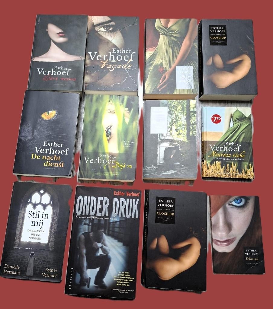 Esther Verhoef diverse titels, Ophalen of Verzenden, Zo goed als nieuw, Overige
