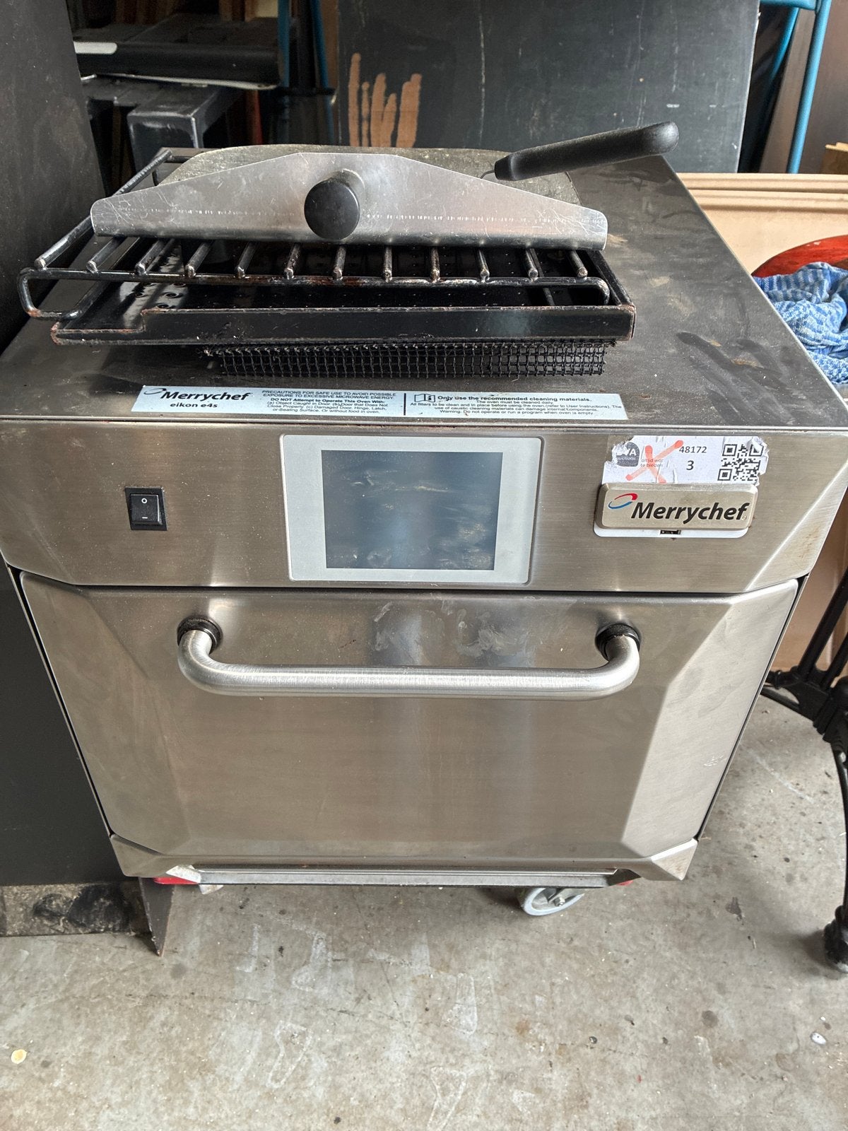 Merrychef Eikon E4s High-Speed Oven, Ophalen, Gebruikt, Ovens, Magnetrons en Steamers
