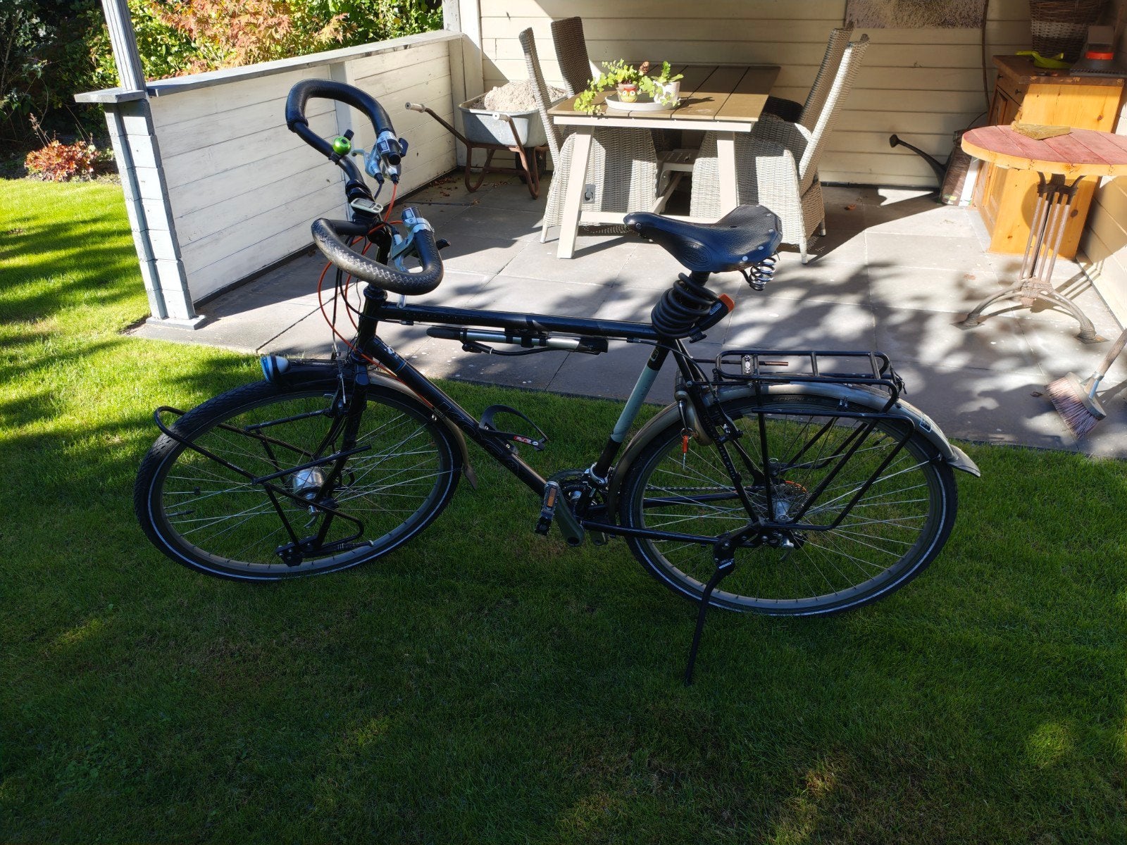 koga randonneur signature framemaat 57 inclusief 4 tassen, Ophalen, 28 inch, Gebruikt, Velgrem