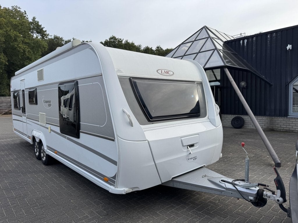 LMC Exquisite 655 VIP 2016 | Airco | Luifel, Caravans en Kamperen, Bedrijf, Treinzit, Schokbreker, 6 tot 7 meter