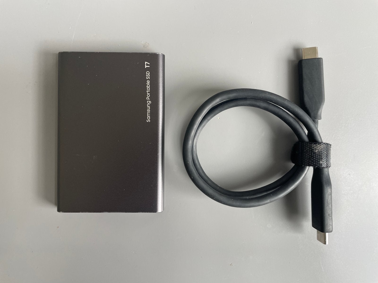 Samsung Portable SSD T7 | 2TB | 1050 MB/s, 2TB, SSD, Ophalen of Verzenden, Zo goed als nieuw