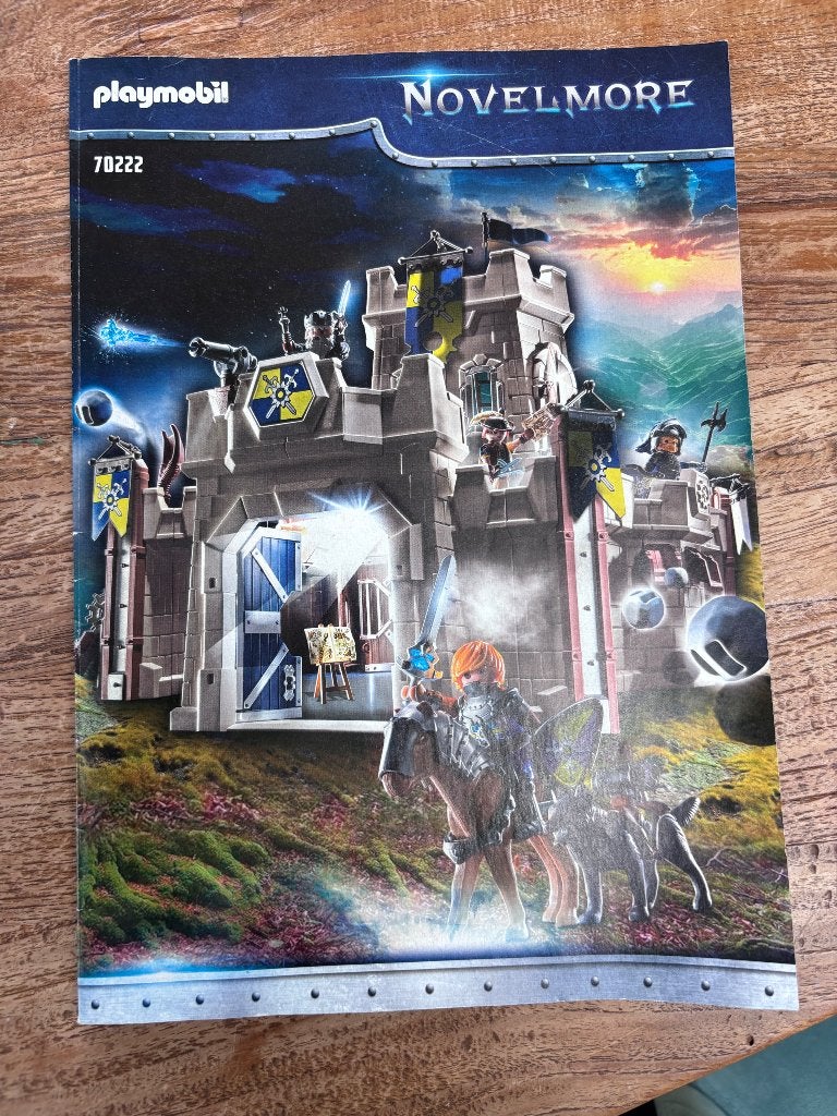 Playmobil Novelmore Kasteel 70222, Kinderen en Baby's, Complete set, Ophalen of Verzenden, Zo goed als nieuw, Kasteel/Fort