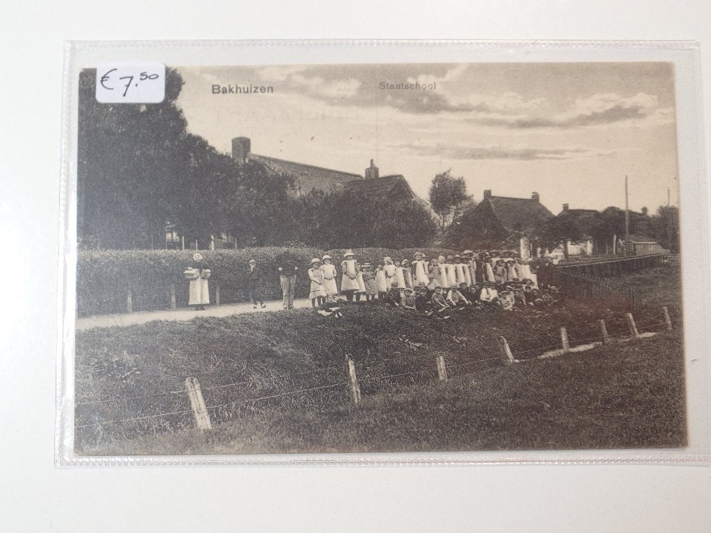 Bakhuizen, Ophalen of Verzenden, 1940 tot 1960, Gelopen, Friesland