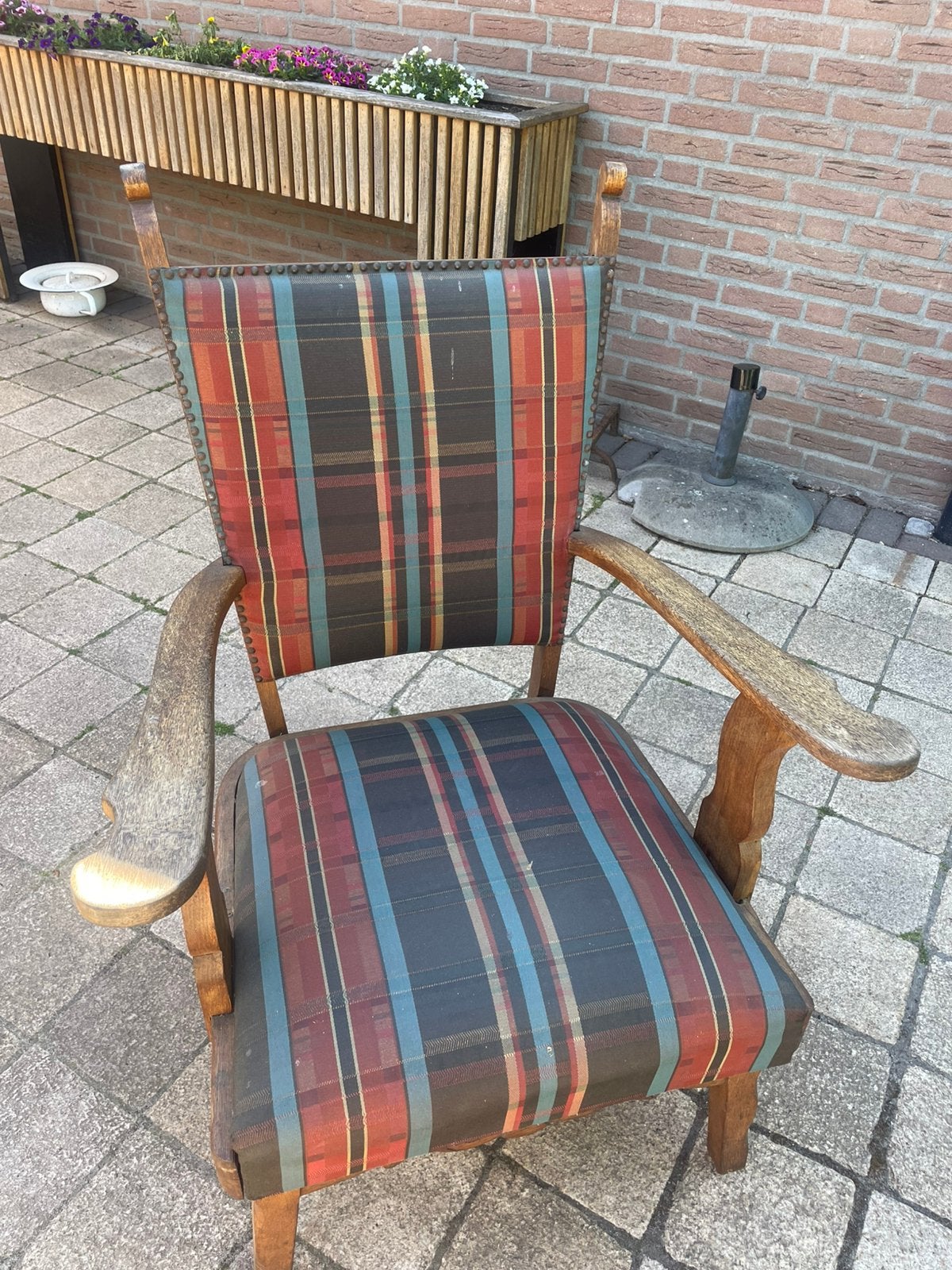 Mooie oude stoel, Antiek en Kunst, Antiek | Meubels | Stoelen en Banken, Ophalen