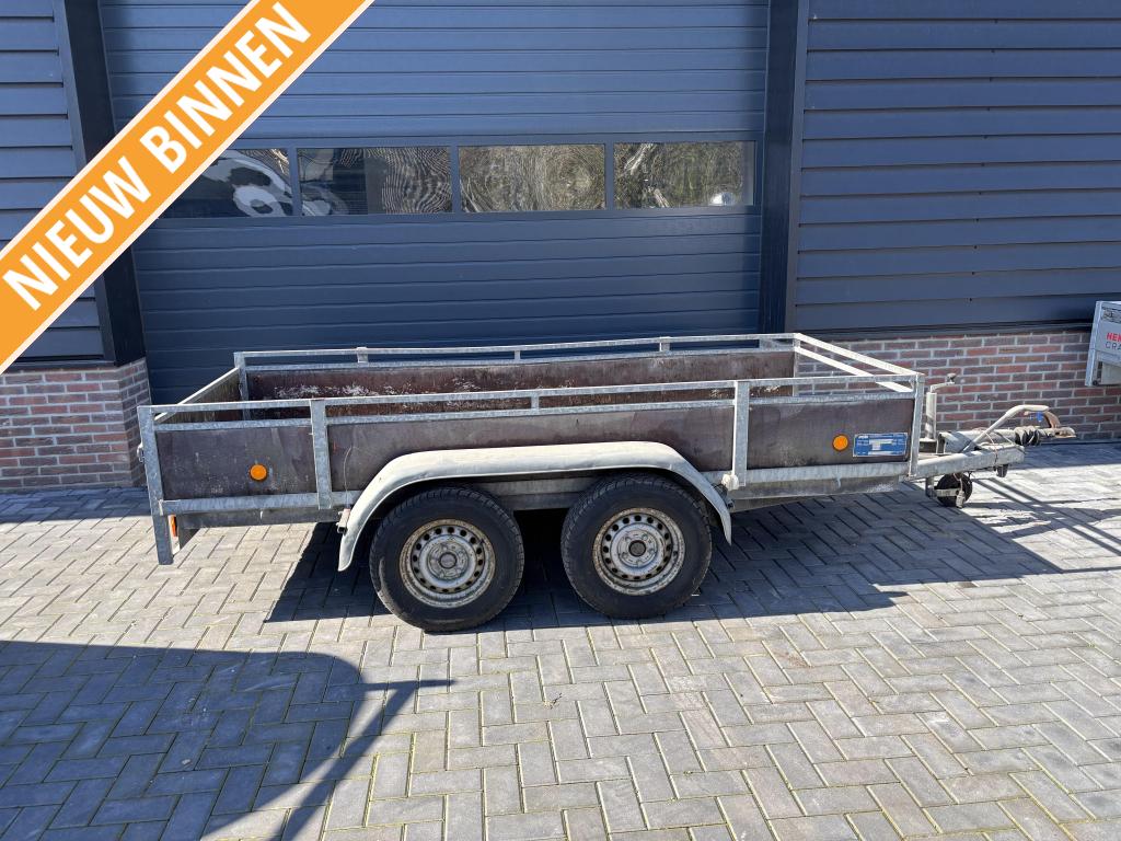 Tandemasser bakwagen aanhanger aanhangwagen 2000 kg, Auto diversen, Aanhangers en Bagagewagens, Gebruikt