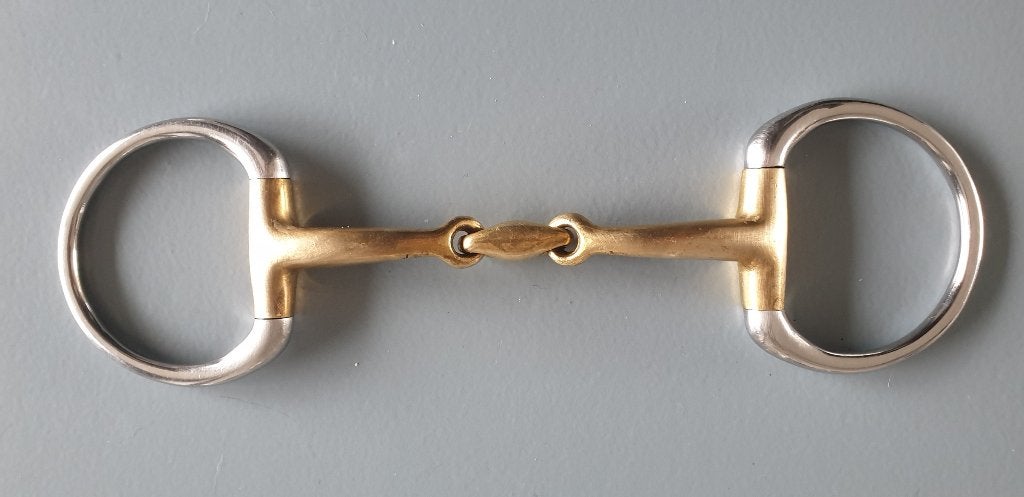 1x BR Curved soft contact bustrens bitje, maat 12,5 cm, Dieren en Toebehoren, Gebruikt, Ophalen of Verzenden, Bit, BR