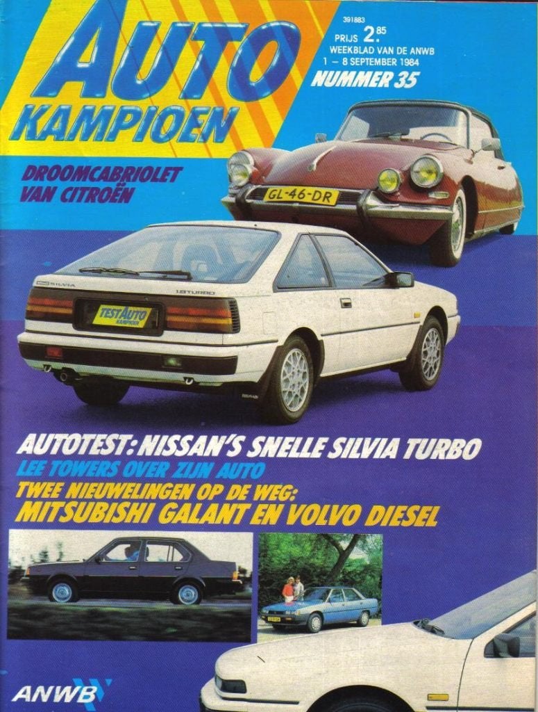Autokampioen test Nissan Silvia Turbo September 1984, Boeken, Auto's | Folders en Tijdschriften, Ophalen of Verzenden, Gelezen