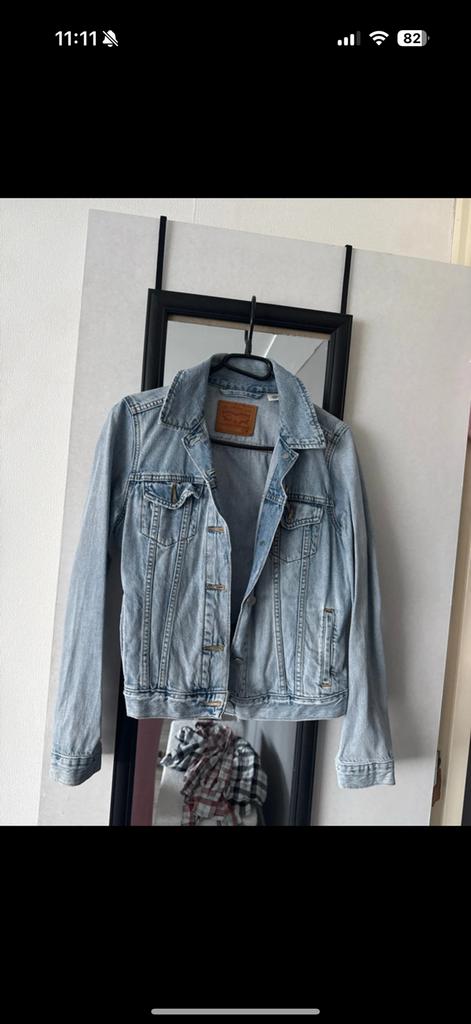 Levi’s spijkerjack maat M, Ophalen of Verzenden, Zo goed als nieuw, Blauw