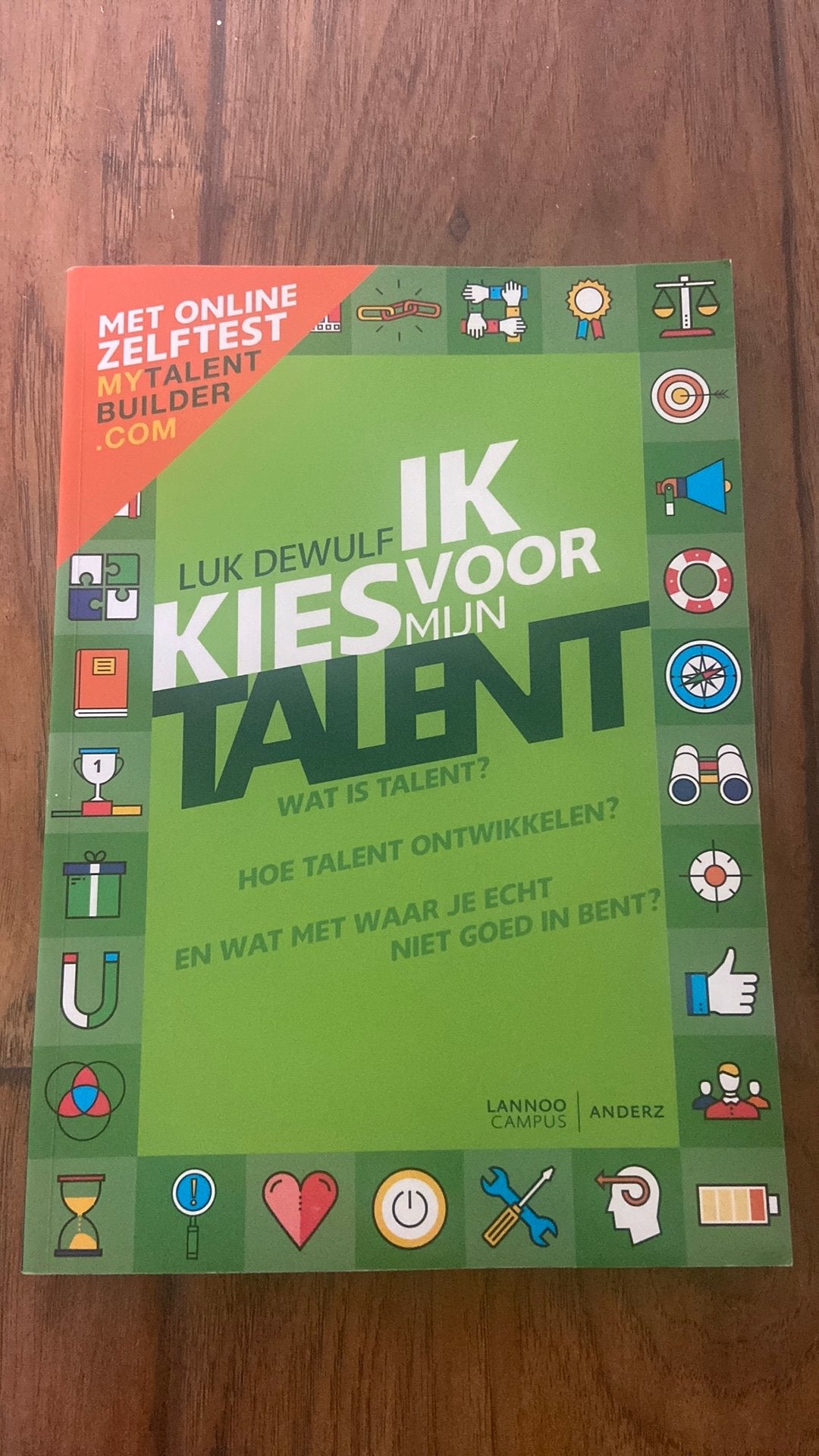 Luk Dewulf - Ik kies voor mijn talent, Ophalen of Verzenden, Zo goed als nieuw, Luk Dewulf