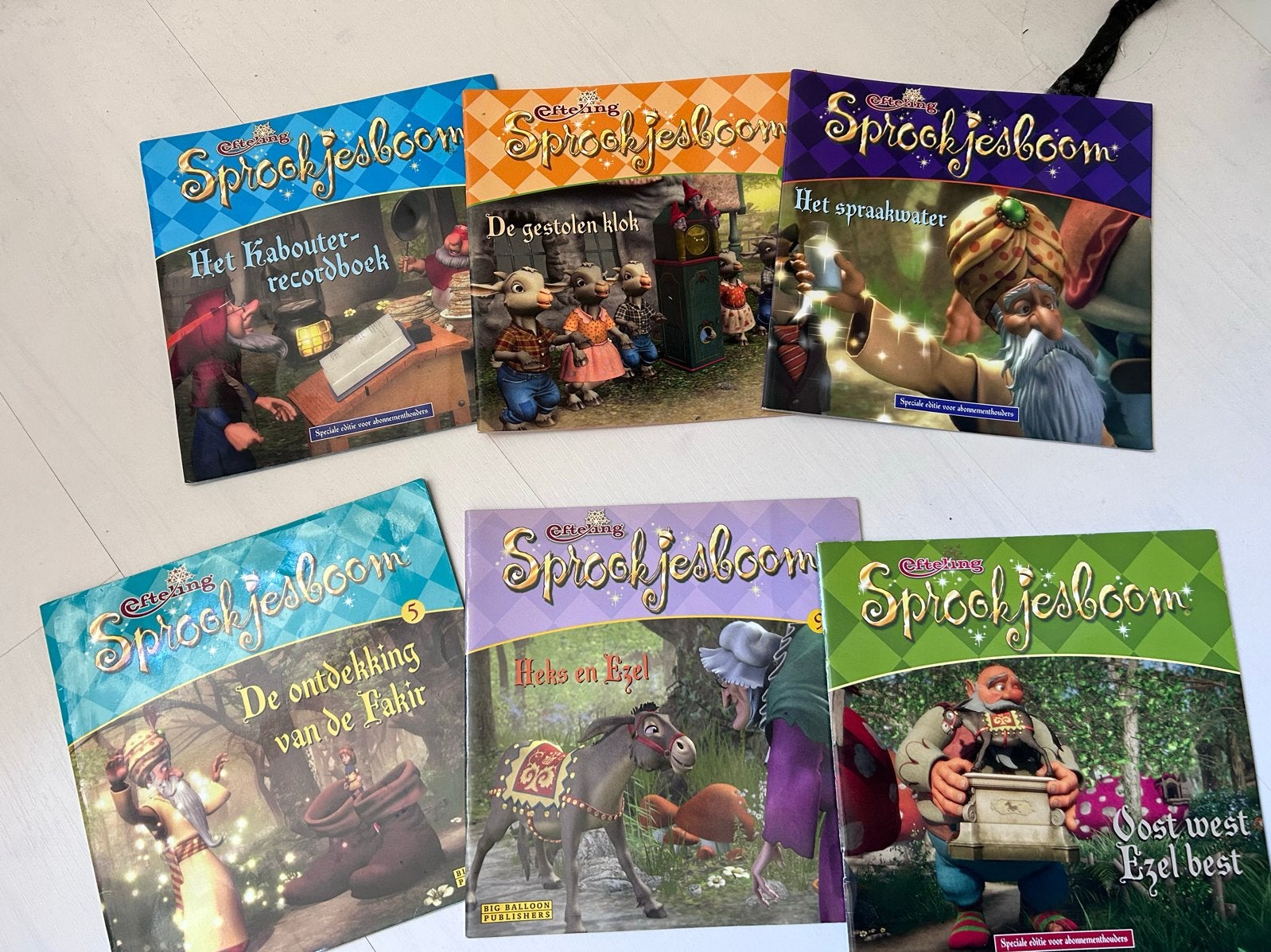 Efteling Sprookjesboom Boeken - Complete Set, Boeken, Kinderboeken | Jeugd | onder 10 jaar, Gelezen, Sprookjes, Ophalen of Verzenden