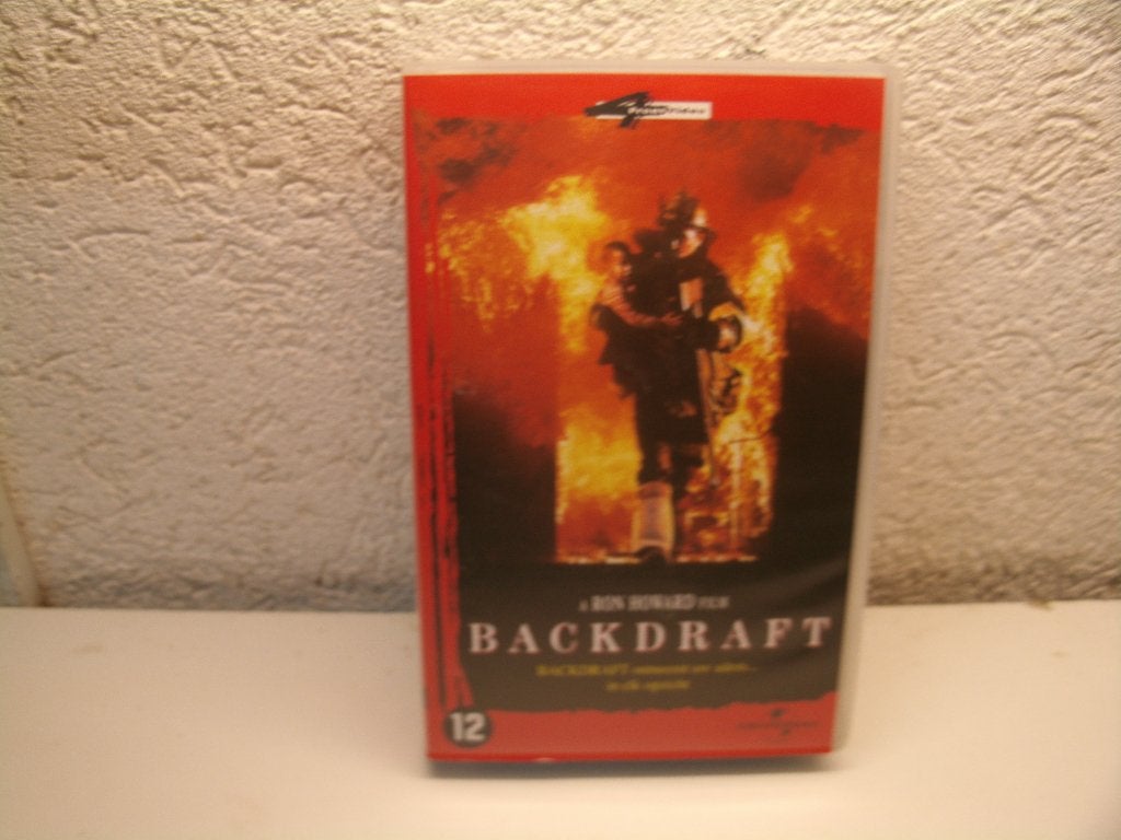 vhs 74b back draft, Vanaf 16 jaar, Ophalen of Verzenden, Zo goed als nieuw, Actie en Avontuur