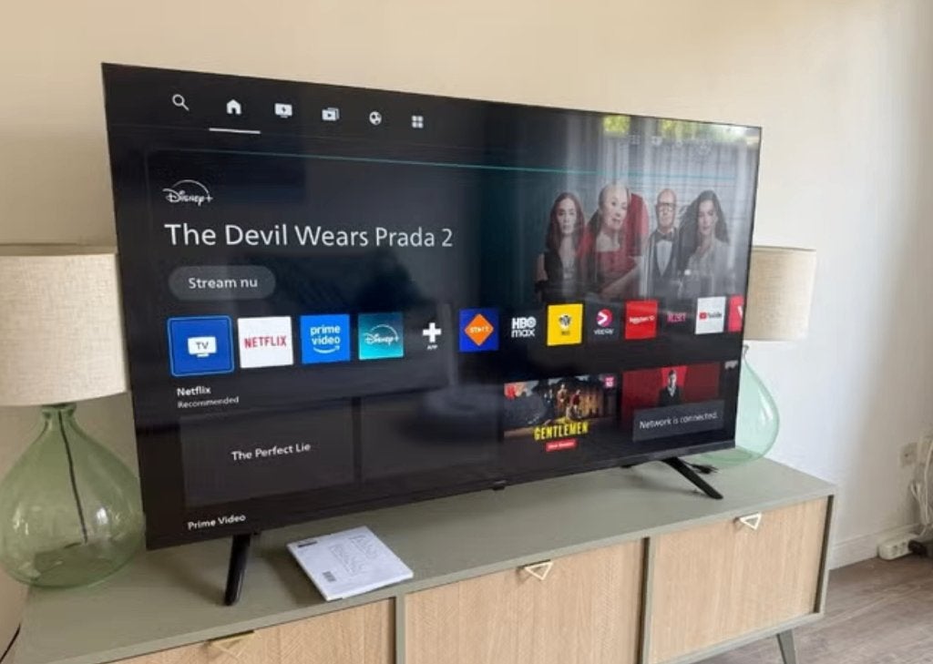 Samsung 4K Smart TV 55 inch zgan, Ophalen, 50 Hz, OLED, Zo goed als nieuw