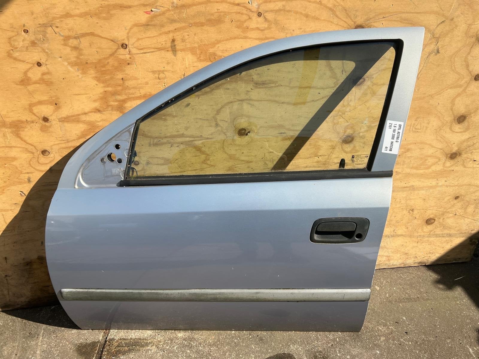 Opel Astra G Z151 Blauw Deur Links-Voor 1998-2004, Auto-onderdelen, Gebruikt, Deur, Opel Automobile GmbH, Ophalen of Verzenden