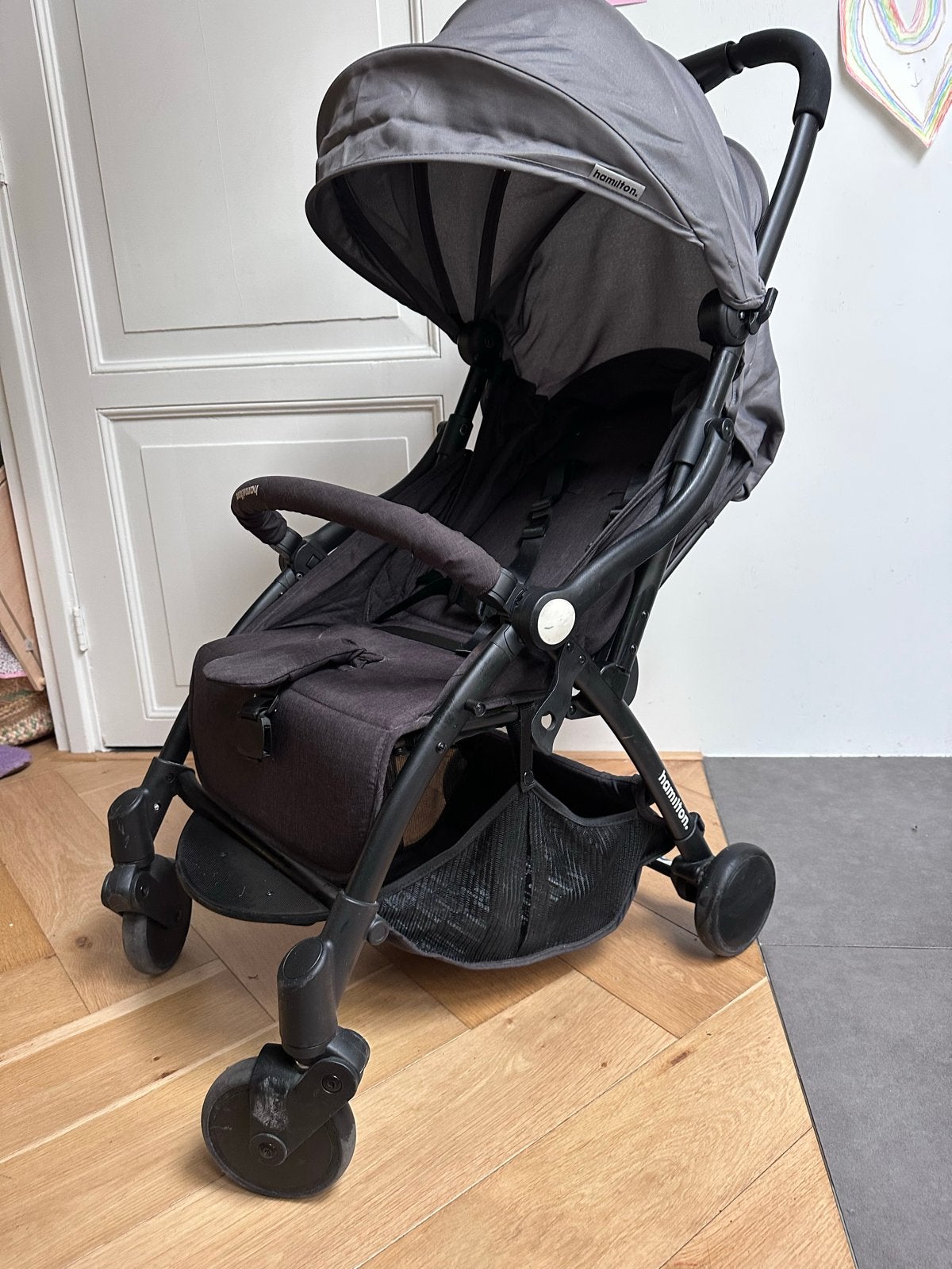 Hamilton Buggy zgan, Kinderen en Baby's, Ophalen, Zo goed als nieuw, Overige merken, Verstelbare rugleuning