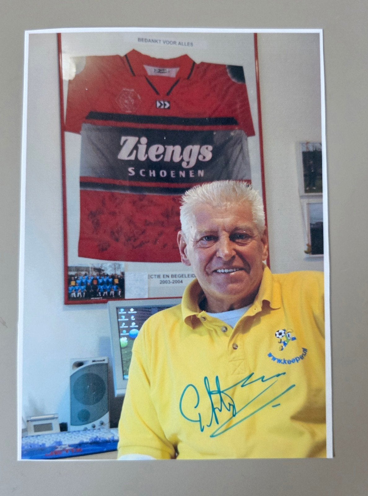 343) PIET SCHRIJVERS- DE BEER VAN DE MEER- KEEPER- BRIEF, Verzenden, Gebruikt, Ajax, Overige typen