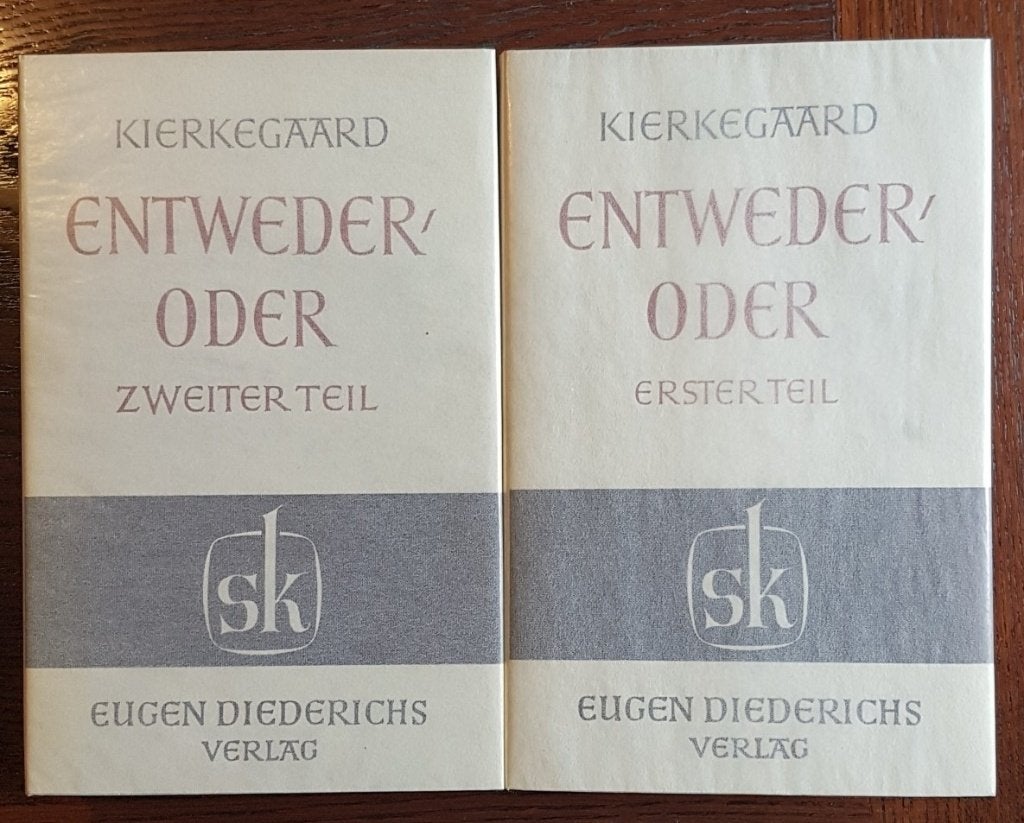 Kierkegaard - Entweder/Oder, Boeken, Ophalen of Verzenden, Zo goed als nieuw