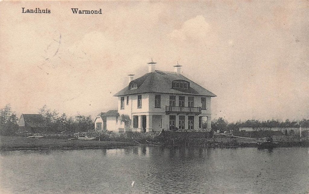 703-459-031 Landhuis Warmond, Verzenden, Voor 1920, Zuid-Holland