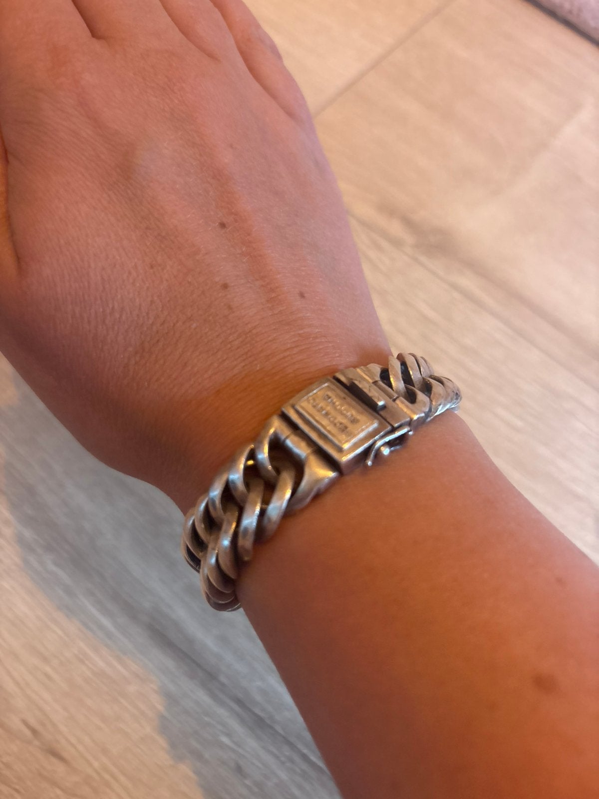 buddha to buddha 925 armband, Ophalen of Verzenden, Zo goed als nieuw, Zilver, Dame