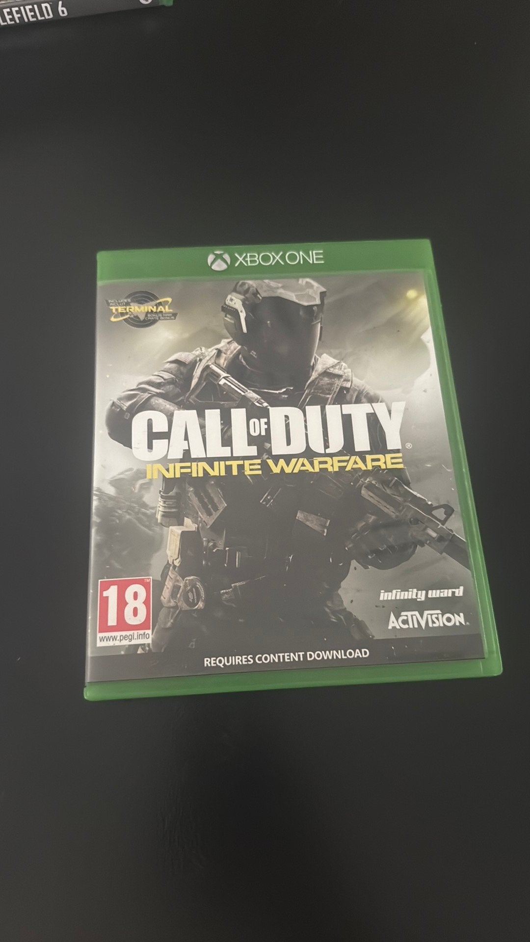 Call of Duty Infinte Warfare, Gebruikt, Vanaf 18 jaar, Shooter, 1 speler