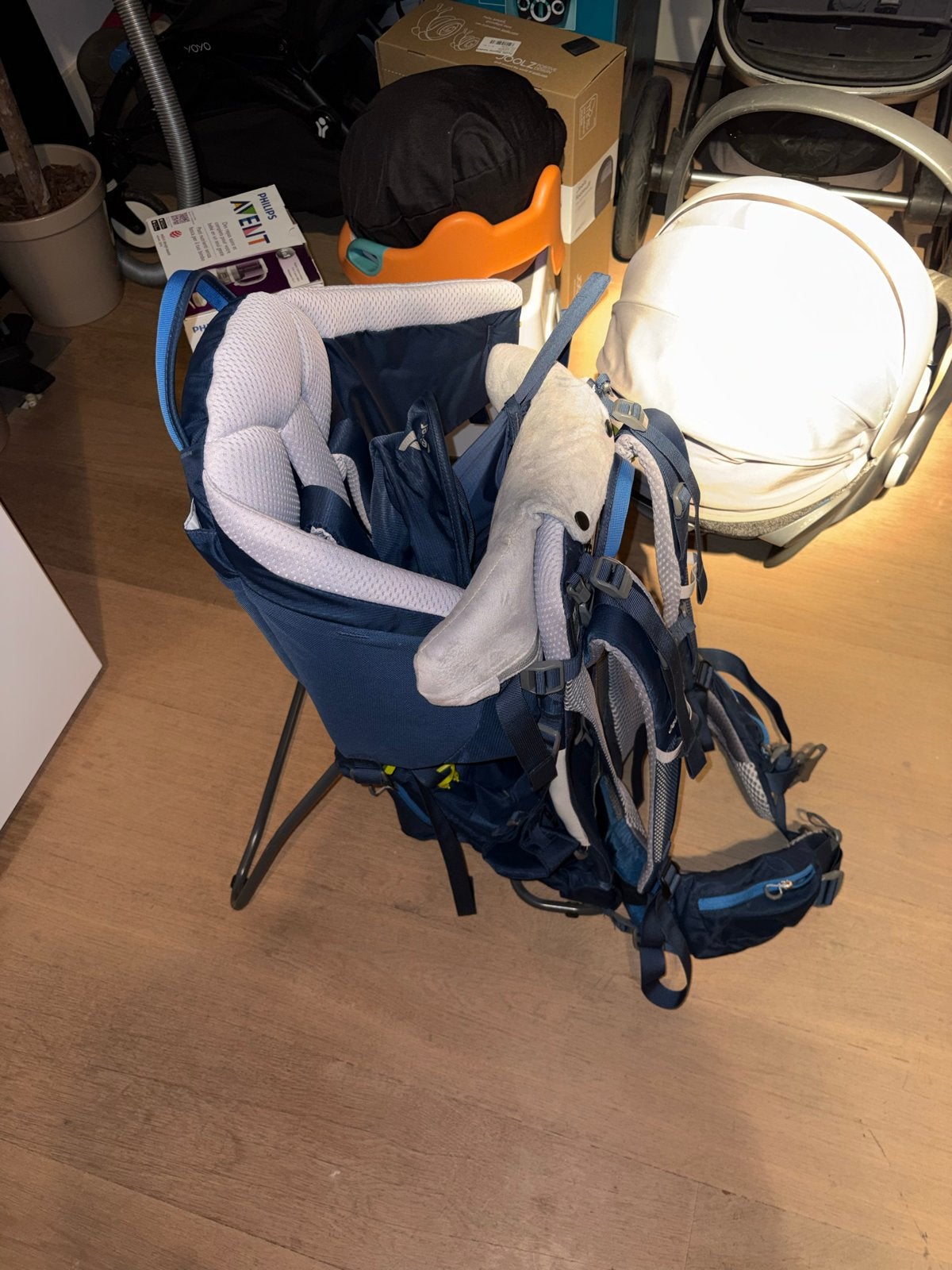 Deuter Kid Comfort Rugdrager - Ideaal voor wandelingen, Kinderen en Baby's, Overige merken, Gebruikt, Ophalen of Verzenden, Rug