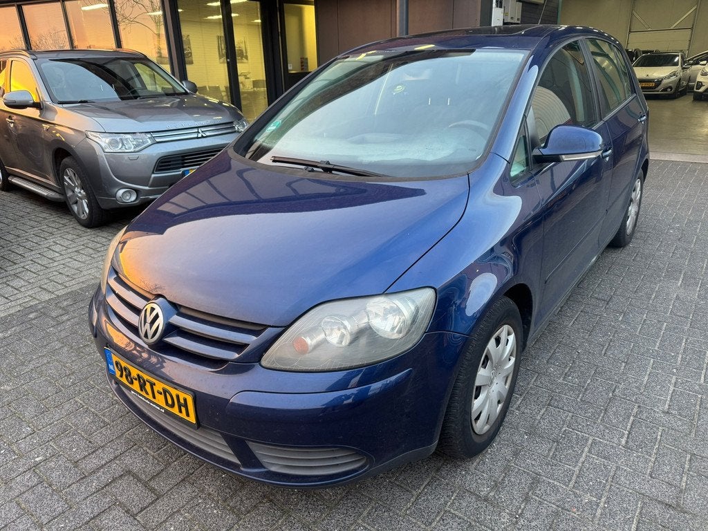 Volkswagen Golf Plus 1.6 FSI Comfortline 5DRS AIRCO, Auto's, Volkswagen, Gebruikt, 4 cilinders, Blauw, 116 pk