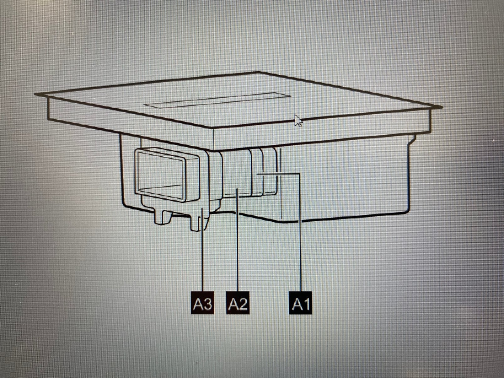 Bosch inductie kookplaat ventilatie hulpstukken, Ophalen, Nieuw, Inbouw, Inductie