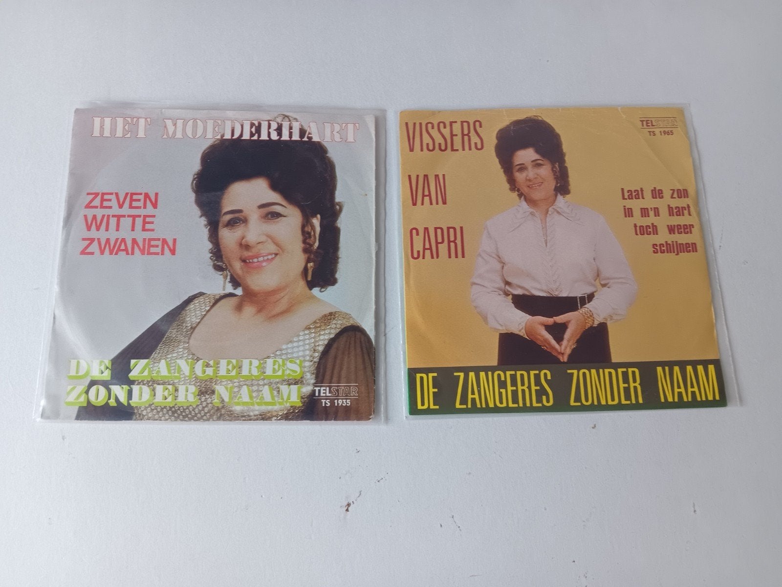telstar singles z.z.n 1900 serie, Ophalen of Verzenden, Gebruikt, Overige formaten, Levenslied of Smartlap