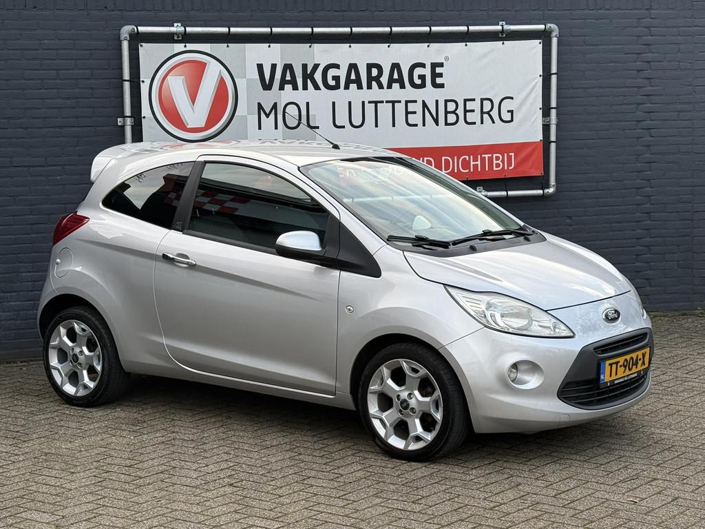 Ford Ka 1.2 69pk Metal, AIRCO, STOELVERWARMING, PDC, Voorwielaandrijving, Euro 5, Stof, Gebruikt
